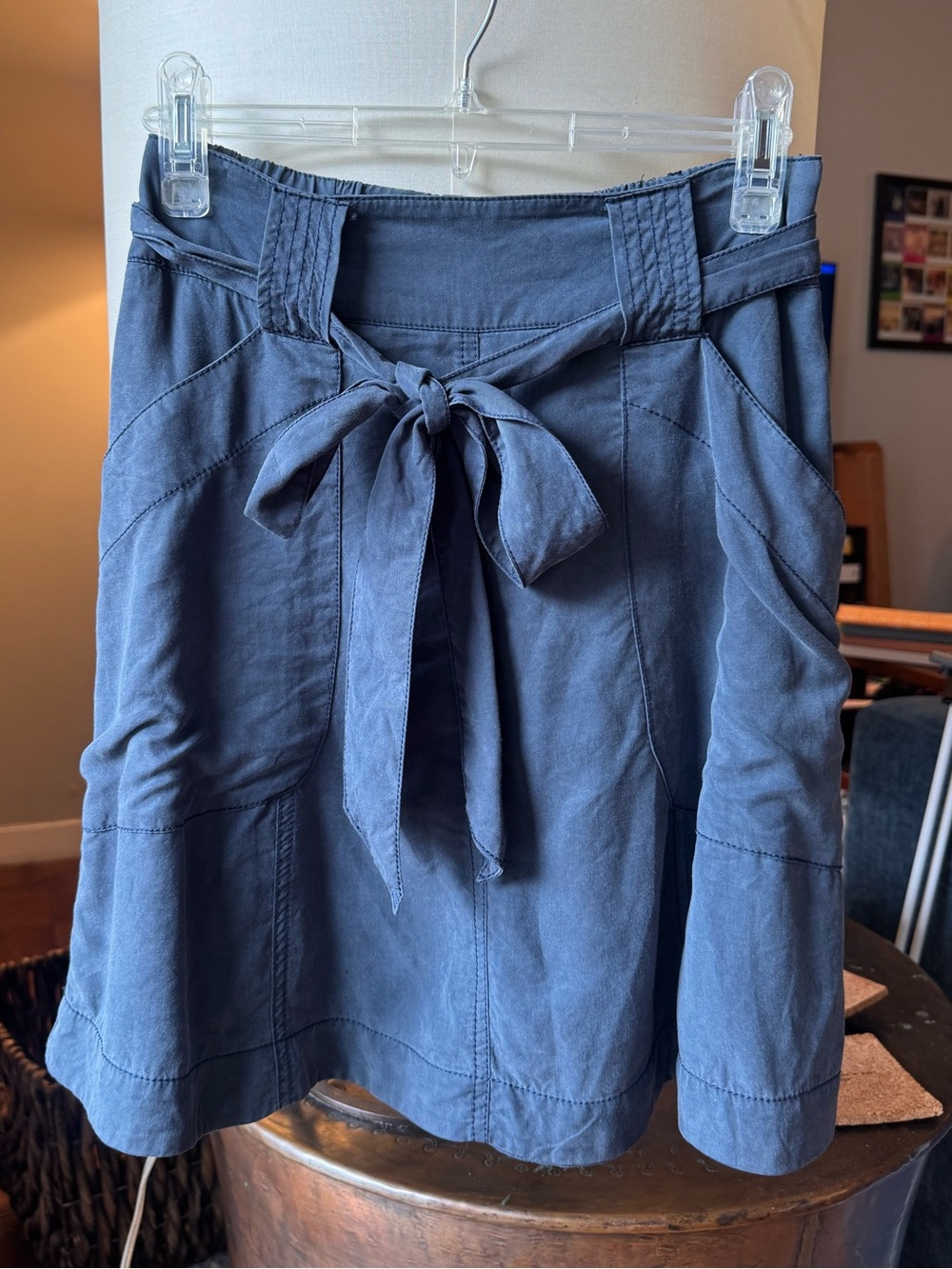 HD in Paris Slate Blue Utility Shirt
